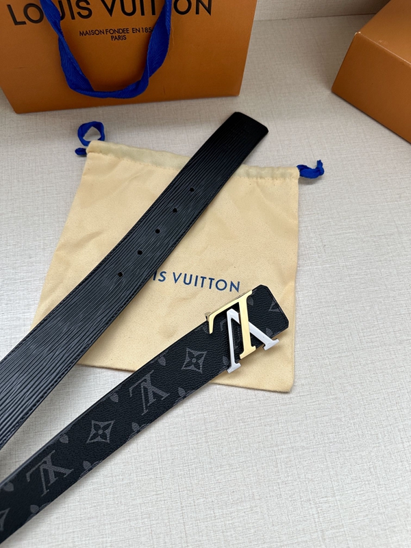 激安ルイヴィトンベルト素材ディテール